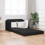 Sofa lova 110cm Juoda Aksomas
