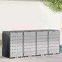 Rato konteinerių laikymas 3 konteineriams 340 x 77.5 x 115.5 cm