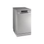 Gorenje Dishwasher | GS520E15S | Free standing | Width 45 cm | Number of place settings 9 | Number of programs 5 | Energy efficiency class E | Display | AquaStop function | Grey