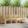 Lauko sofos komplektas 4 pcs