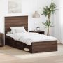 Lovos rėmas Rudas ąžuolas 100 x 200 cm Kietos pušies mediena