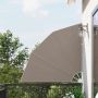Balkono privatumo ekranas Taupe 140 x 140 cm Poliesteris