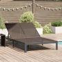 Saulėtas gultas 1-asmuo Ruda 206 x 62.5 x 74 cm poliratanas