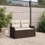 Sodo sofa Ruda 121 x 62 x 69cm poliratanas
