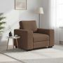 Sofa-kėdė, ruda, 100x77x82 cm, audinys