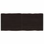 Stalviršis, tamsiai ruda, 120x50x(2-4) cm, medienos masyvas
