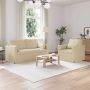 Sofa 2 pcs Kreminė 158 x 78 x 80 cm audinys