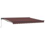 Ištraukiama markizė Ruda 400 × 300 cm Aliuminis ir audinys