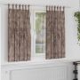 Aksominio tipo užuolaidos 2 pcs Kapučino 175 x 140 cm Aksomas
