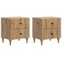 Šalia lovos spintelė 2 pcs Artisano ąžuolo 43 x 34,5 x 48 cm