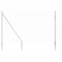 Tvorelės stulpas Sidabro 10 x 1,6 m (60 x 60 mm tinklelis)