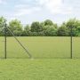 Tvorelės stulpas Pilka 100 x 1 m (13 mm tinklas) Plienas ir PVC