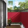 Balkono Ekranas Raudona 120 x 200 cm Oksfordo audinys
