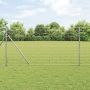 Tvora su stulpais Sidabro 1,2 x 25 m Plienas ir PVC