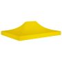 Proginės palapinės stogas, geltonos spalvos, 4,5x3m, 270 g/m²