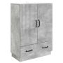 Kabalas Betono pilka 66 x 34,5 x 92 cm Apdirbta mediena