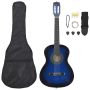 Klasikinės gitaros rinkinys vaikams, 8 dalių, 3/4 36