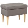 Pėdų staliukas 55 x 35 x 41 cm 100% poliesterio fanera