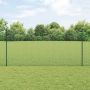 Tvora su stulpais Žalia 1,2 x 10 m Plienas ir PVC