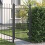 Tvora vartai HORST 100 x 175 cm Metalas Juoda Užrakintas