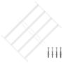 Saugumo grotelės langams su 4 kryžmėmis 3 pcs 43-74 cm