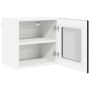 Virtuvės spintelė 2 pcs Juoda 40 x 31 x 40 cm Apdirbta mediena