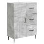 Kabalas Betono pilka 66 x 34,5 x 89,5 cm Apdirbta mediena