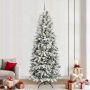 Dirbtinė Kalėdų eglutė su 300 LED s stovu Balta 240 cm