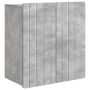 Prie sienos montuojama spinta Betono pilka 59 x 31 x 64 cm