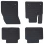 Automobilių kilimėlis 4 pcs Juoda tinka Ford Focus 4D Aft.