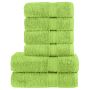 Rankšluosčių rinkinys SOLUND, 6vnt., obuolio žali, 600g/m²