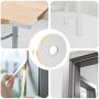 Savigautinė putų juosta 10 pcs Balta 20mm x 5m CR putplastis