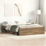 Lovos rėmas be čiužinio, artisano ąžuolo, 135x190 cm