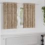 Aksominio tipo užuolaidos 2 pcs šampano 140 x 140 cm Aksomas