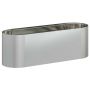 Pakelta sodo lova Galvanizuotas plienas 120 x 40 x 40 cm