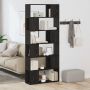 TV spintelių komplektas Juoda 80 x 24 x 186 cm Apdirbta mediena