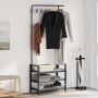 Paltas Pilkas Sonoma 75 x 34 x 184 cm Apdirbta mediena