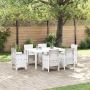 Sodo stalas Balta 150 x 100 x 73 cm poliratanas