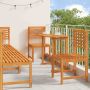 Sodo Bistro Rinkinys 6 pcs Ruda Kietos akacijos mediena