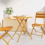 Bistro stalas Garstyčių 55 x 55 x 72,5 cm Miltelinis plienas