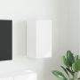 TV sieninė spintelė Balta 30 x 31 x 60 cm Apdirbta mediena