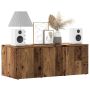 televizoriaus spintelė Old Wood 80x34x30 cm Engineered Wood