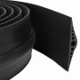 Garažo Grindų Sandariklis Juoda 155 x 28 mm 5,5 m EPDM guma