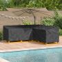 Baldų uždangalas Juodas 235 x 235 x 85 cm 210D Oksfordo audinys
