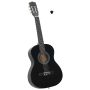 Klasikinė gitara pradedantiesiems ir vaikams, juoda, 3/4 36