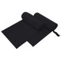 Sportiniai rankšluosčiai 2 pcs Juoda 200 x 100 cm