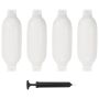 Valties bortų apsaugos, 4vnt., baltos spalvos, 41x11,5cm, PVC