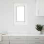 Požeminio lango RISOR Baltas 50 x 75 cm PVC ir stiklas