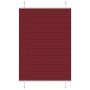 Plisuota žaliuze Bordo raudona 100x150 cm Audinio plotis 99,4cm