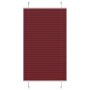Plisuota žaliuze Bordo raudona 75x150 cm Audinio plotis 74,4 cm